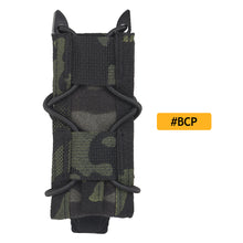 Load image into Gallery viewer, 9mm Tactical Magazine Pouch Hunting Single Magazine Bag Outdoor Molle Flashlight Pouch Torch Holder Hunting Knife Holster Bag
