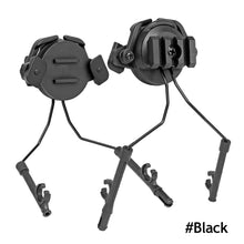 Load image into Gallery viewer, Tactical Headset 19-21mm Helmet Rail Adapter Headset Bracket Headphone Mount Stand Helmet Airsoft Military Earmuff Hold
