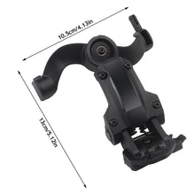 Load image into Gallery viewer, Multi-angle Rotation Shooting Headset Bracket Kit Helmet Rail Adapter Fit OPS Core ARC and Team Wendy M-LOK Rail Headphone Mount
