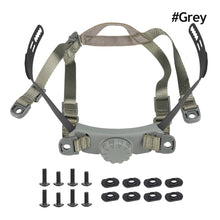 Load image into Gallery viewer, Durable Fast Sf High Cut Helmet Inner Suspension System Shooting Hunting Cs Helmets Adjustable Head Lock Strap Accessories
