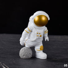 Load image into Gallery viewer, Car Interior Astronaut Decor Action Figures and Moon Home Decor Resin Astronaut Statue Room Office Desktop Decoration Presents Desktop Boy Gift
