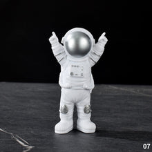 Load image into Gallery viewer, Car Interior Astronaut Decor Action Figures and Moon Home Decor Resin Astronaut Statue Room Office Desktop Decoration Presents Desktop Boy Gift
