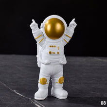 Load image into Gallery viewer, Car Interior Astronaut Decor Action Figures and Moon Home Decor Resin Astronaut Statue Room Office Desktop Decoration Presents Desktop Boy Gift
