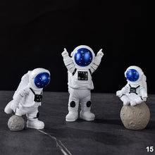 Load image into Gallery viewer, Car Interior Astronaut Decor Action Figures and Moon Home Decor Resin Astronaut Statue Room Office Desktop Decoration Presents Desktop Boy Gift
