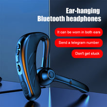 Load image into Gallery viewer, Ear-mounted Business Style Large Battery Voice Control Answering X5 Bluetooth Headset Digital Display
