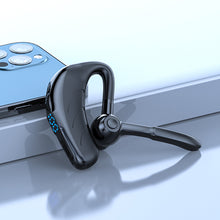 Load image into Gallery viewer, Ear-mounted Business Style Large Battery Voice Control Answering X5 Bluetooth Headset Digital Display
