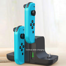 Load image into Gallery viewer, Portable Charging Game Console Left And Right Handle Base Bracket Suitable For Switch Charging Socket Joycon Charging

