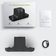 Load image into Gallery viewer, Portable Charging Game Console Left And Right Handle Base Bracket Suitable For Switch Charging Socket Joycon Charging
