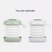 Load image into Gallery viewer, Creative Bedroom Portable Foldable Usb Charging Touch Stepless Dimming Circular Retractable Led Reading Night Light
