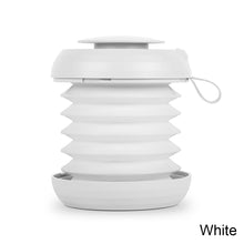 Load image into Gallery viewer, Creative Bedroom Portable Foldable Usb Charging Touch Stepless Dimming Circular Retractable Led Reading Night Light
