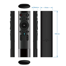 Load image into Gallery viewer, Bluetooth Support Voice Input Infrared Remote Control Smart TV Box 2.4g Air Mouse Mini Wireless Keyboard
