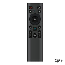 Load image into Gallery viewer, Bluetooth Support Voice Input Infrared Remote Control Smart TV Box 2.4g Air Mouse Mini Wireless Keyboard
