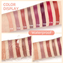 Load image into Gallery viewer, 2 IN 1 Waterproof Sexy Lip Liner Matte Lipstick Pencil Makeup Set Lip Contour Tint Red Long Lasting Moisturizing Lipliner Cosmetics
