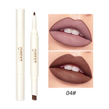 Load image into Gallery viewer, 2 IN 1 Waterproof Sexy Lip Liner Matte Lipstick Pencil Makeup Set Lip Contour Tint Red Long Lasting Moisturizing Lipliner Cosmetics
