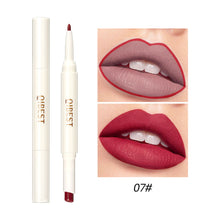 Load image into Gallery viewer, 2 IN 1 Waterproof Sexy Lip Liner Matte Lipstick Pencil Makeup Set Lip Contour Tint Red Long Lasting Moisturizing Lipliner Cosmetics
