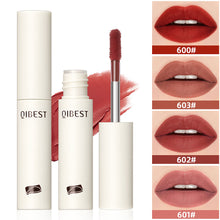 Load image into Gallery viewer, Nude Color Lip Gloss Matte Silky Lipstick Waterproof Long Lasting Women Red Lipstick Tint Red Velvet Lip Glaze Cosmetics
