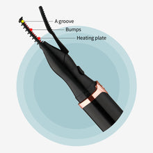 Load image into Gallery viewer, Portable 3 Temperature Mode Heated Electric Eyelashes Curling Tool Electronic Rechargeable Natural Fake Eye Lash Curler Beauty Tools
