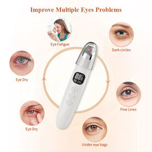 Load image into Gallery viewer, EMS Electric Eye Massager 45℃ Hot Eye Skin Lifting Massage Anti Age Wrinkle Vibration Relax Eyes Therapy Skin Care Tools
