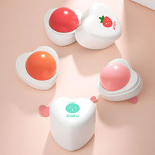 Load image into Gallery viewer, Fresh Fruit Lip Balm Moisturizing Strawberry Peach Lip Balm Hydrating Heart Shape Repair Lip Care Beauty Cosmetics Skin Care Tools
