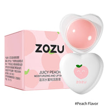 Load image into Gallery viewer, Fresh Fruit Lip Balm Moisturizing Strawberry Peach Lip Balm Hydrating Heart Shape Repair Lip Care Beauty Cosmetics Skin Care Tools
