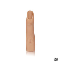 Load image into Gallery viewer, Nail Art Professional Practice Tool Hand Simulated Fake Finger for Nail Training Display Manicure Supplies Fake Finger Silica Gel Tools
