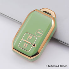 Load image into Gallery viewer, 2/3/4 Button Remote Key Holder Car Key Cover Case For Suzuki Ertiga Swift 2017 Wagon R Type Keychain Protector
