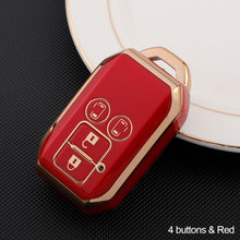 Load image into Gallery viewer, 2/3/4 Button Remote Key Holder Car Key Cover Case For Suzuki Ertiga Swift 2017 Wagon R Type Keychain Protector
