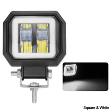 Load image into Gallery viewer, 1pc 7D Portable Car Work Light Angel Eyes LED Spotlights Offroad Truck Driving Boat Motorcycle 12V-80V Waterproof Round
