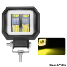 Load image into Gallery viewer, 1pc 7D Portable Car Work Light Angel Eyes LED Spotlights Offroad Truck Driving Boat Motorcycle 12V-80V Waterproof Round
