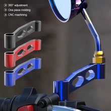 Load image into Gallery viewer, 1Pc Universal Motorcycle Rearview Mirrors Extension Riser Extend Adapter Modified Front Transfer Base Widening Bracket With Screws
