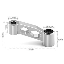Load image into Gallery viewer, 1Pc Universal Motorcycle Rearview Mirrors Extension Riser Extend Adapter Modified Front Transfer Base Widening Bracket With Screws

