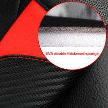 Load image into Gallery viewer, Car Seat Belt Shoulder Cover Seat Belt Pad Car Styling Interior Seat Belt Cover Accessories Carbon Fiber Leather Crystal Crown
