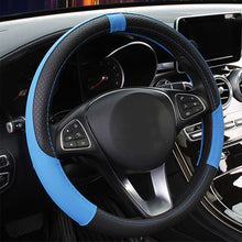 Load image into Gallery viewer, 38cm PU Leather Car Steering-wheel Cover Sport Style Auto Steering Wheel Covers Anti-Slip Automotive Accessories
