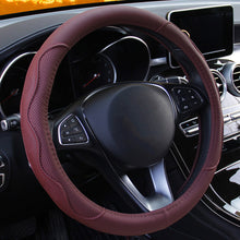 Load image into Gallery viewer, 38cm//15inch Universal Car Steering Wheel Cover Braid on the Steering-wheel Fashion Non-slip Auto
