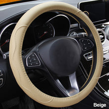 Load image into Gallery viewer, 38cm//15inch Universal Car Steering Wheel Cover Braid on the Steering-wheel Fashion Non-slip Auto
