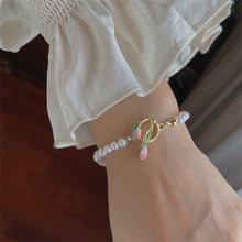 Load image into Gallery viewer, Tulip Bracelet Temperament Versatile Pearl Tulip Bracelet Simple Jewelry Accessories for Women
