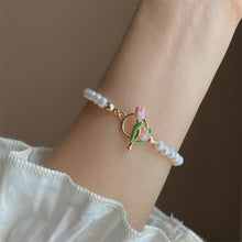 Load image into Gallery viewer, Tulip Bracelet Temperament Versatile Pearl Tulip Bracelet Simple Jewelry Accessories for Women
