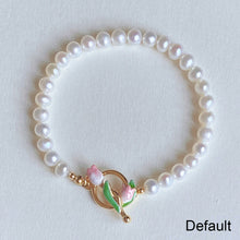 Load image into Gallery viewer, Tulip Bracelet Temperament Versatile Pearl Tulip Bracelet Simple Jewelry Accessories for Women
