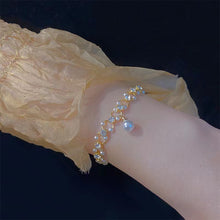 Load image into Gallery viewer, Simple Retro Diamond Pearl Bracelet Fashion Elegant Alloy Bracelet Jewelry Accessories for Women
