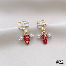 Load image into Gallery viewer, Stylish Tassel Ear Clips Earrings Versatile Alloy Ear Studs Earrings Temperamental Earrings Jewelry for Women
