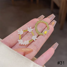 Load image into Gallery viewer, Fashion Niche Ring Shiny Exquisite Zircon Ring Simple Open Adjustable Ring Jewelry Accessory for Women
