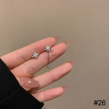 Load image into Gallery viewer, Temperamental Opal Earrings Niche Personalized Alloy Earrings Ear Studs Jewelry Accessories for Women

