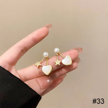 Load image into Gallery viewer, Temperamental Opal Earrings Niche Personalized Alloy Earrings Ear Studs Jewelry Accessories for Women
