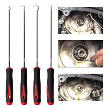 Load image into Gallery viewer, 4Pcs 24cm/16cm Car Auto Vehicle Oil Seal Screwdrivers Set O-Ring Seal Gasket Puller Remover Pick Hooks Tools Sealing Tools
