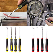 Load image into Gallery viewer, 4Pcs 24cm/16cm Car Auto Vehicle Oil Seal Screwdrivers Set O-Ring Seal Gasket Puller Remover Pick Hooks Tools Sealing Tools

