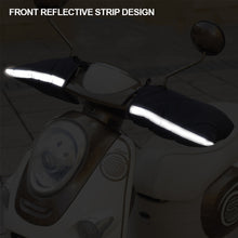 Load image into Gallery viewer, Pair Motorbike Motorcycle Scooter Handlebar Grip Muffs Windproof Hand Handlebar Gloves Winter Thicken Warmer Waterproof Gloves
