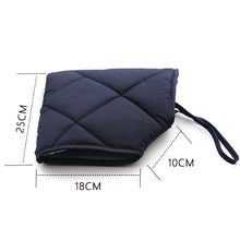 Load image into Gallery viewer, Pair Motorbike Motorcycle Scooter Handlebar Grip Muffs Windproof Hand Handlebar Gloves Winter Thicken Warmer Waterproof Gloves

