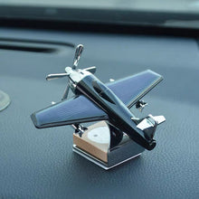 Load image into Gallery viewer, Creative Car Air Freshener Mini Solar Aircraft Decoration Car Perfume Air Freshener Fragrance Airplane Ornament
