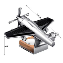 Load image into Gallery viewer, Creative Car Air Freshener Mini Solar Aircraft Decoration Car Perfume Air Freshener Fragrance Airplane Ornament
