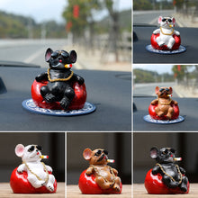Load image into Gallery viewer, Cute Car Ornaments Auto Interior Accessories Pendant Funny Bulldog Ornaments Domineering Sofa Home Office Toys Dog
